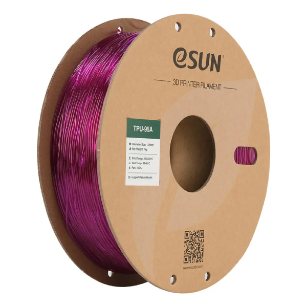 esun TPU-95A (translucent purple)